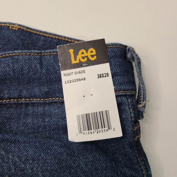 MENS LEE LEGENDARY RELAXED STRAIGHT JEAN:NIGHT SHADE Size 38x29 - Picture 7 of 11